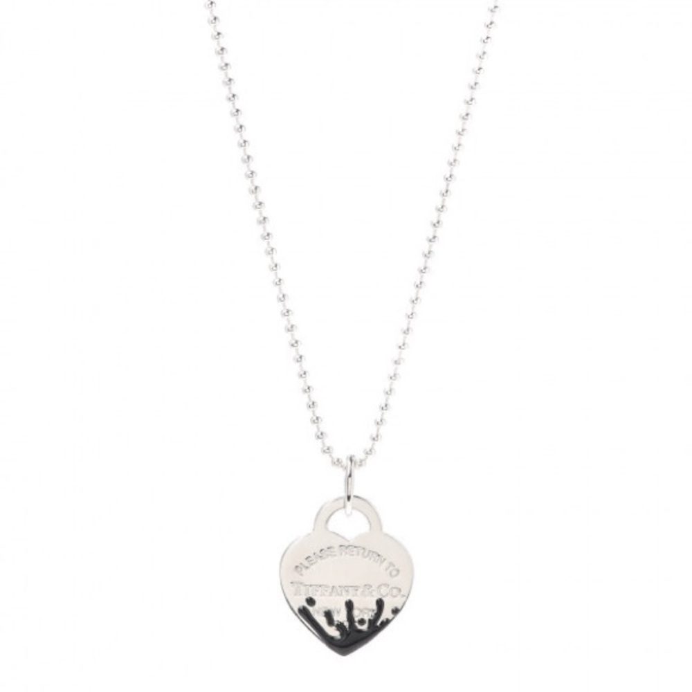 Tiffany & Co. splash heart necklace